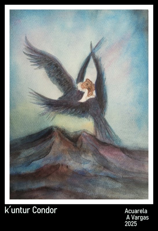 22- Condores Amalia Acuarela