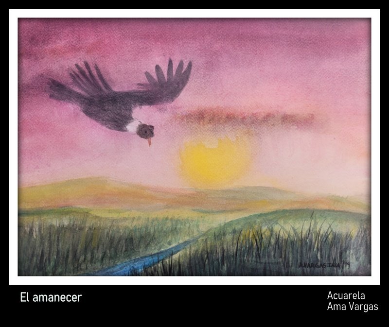 26 Amanecer Acuarela