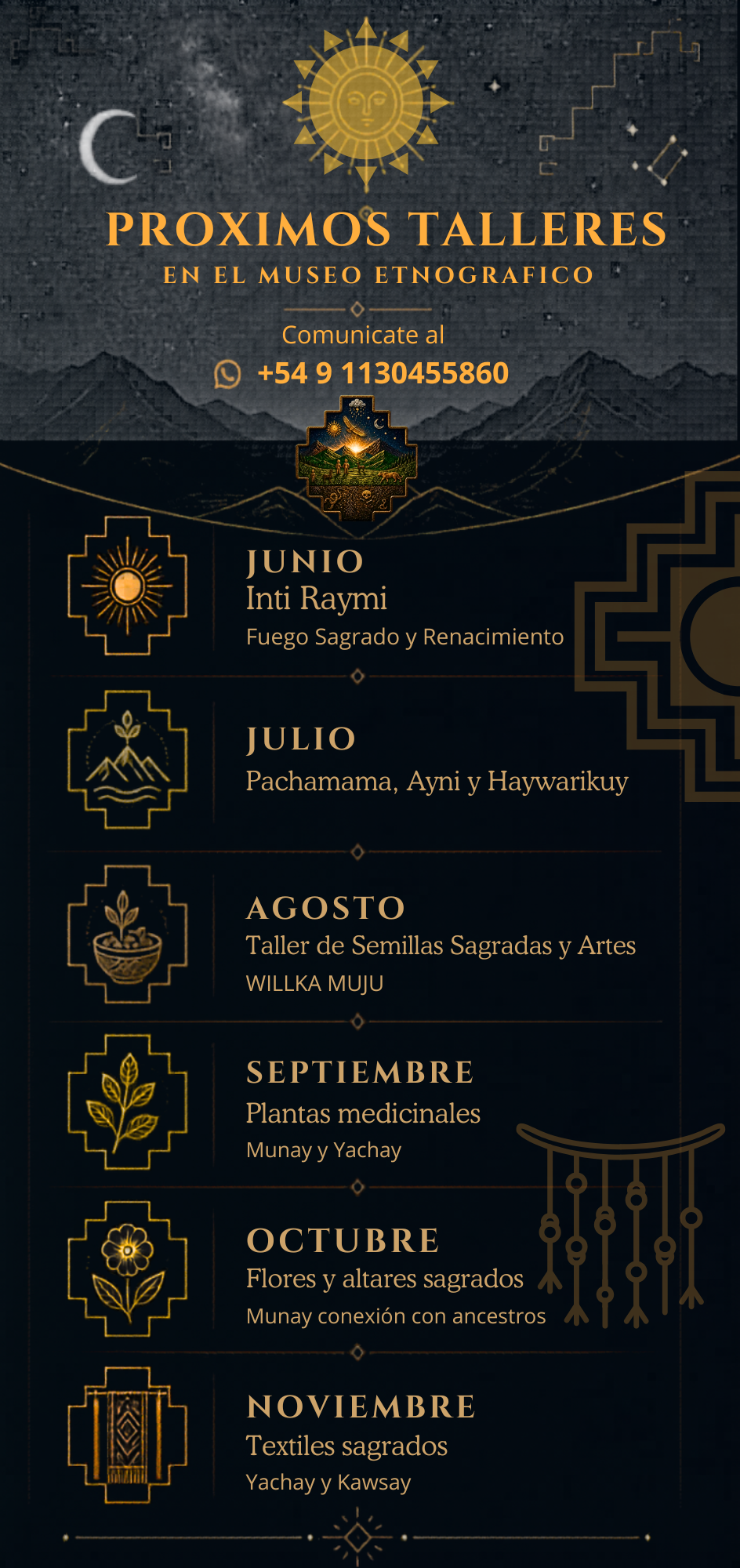 Próximos talleres en el Museo Etnográfico