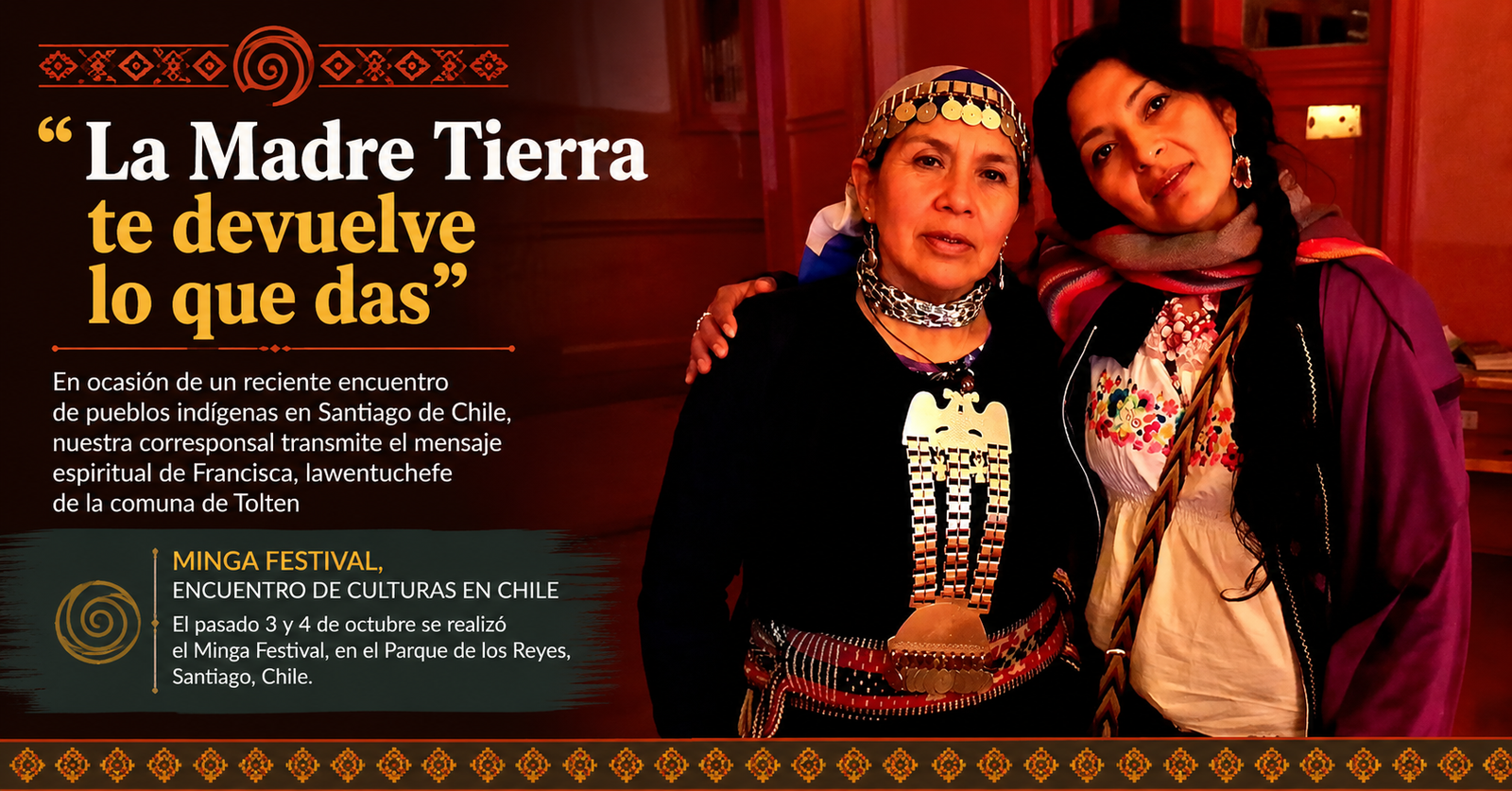 La Madre Tierra te devuelve lo que das
