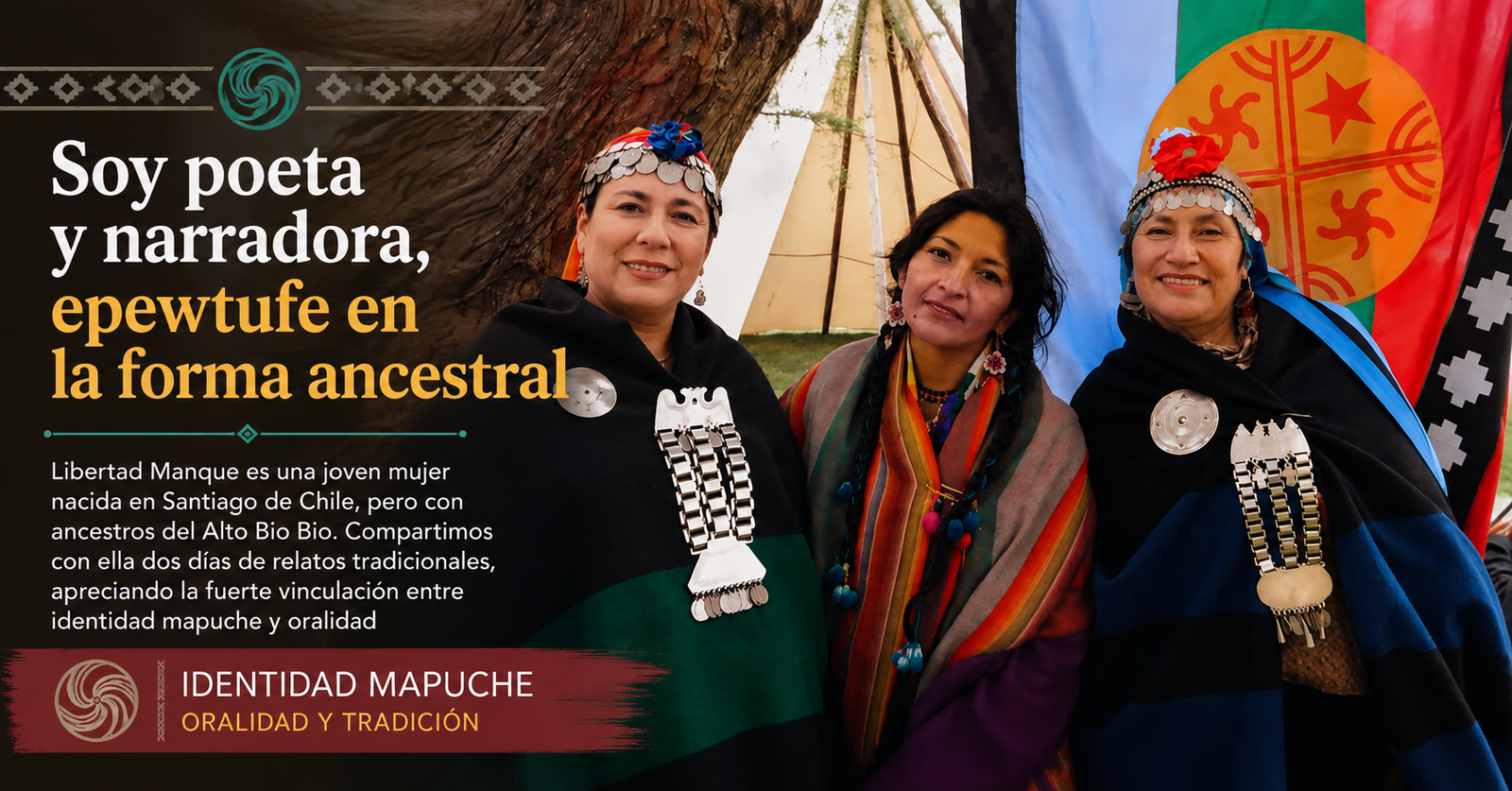 Soy poeta y narradora, epewtufe en la forma ancestral